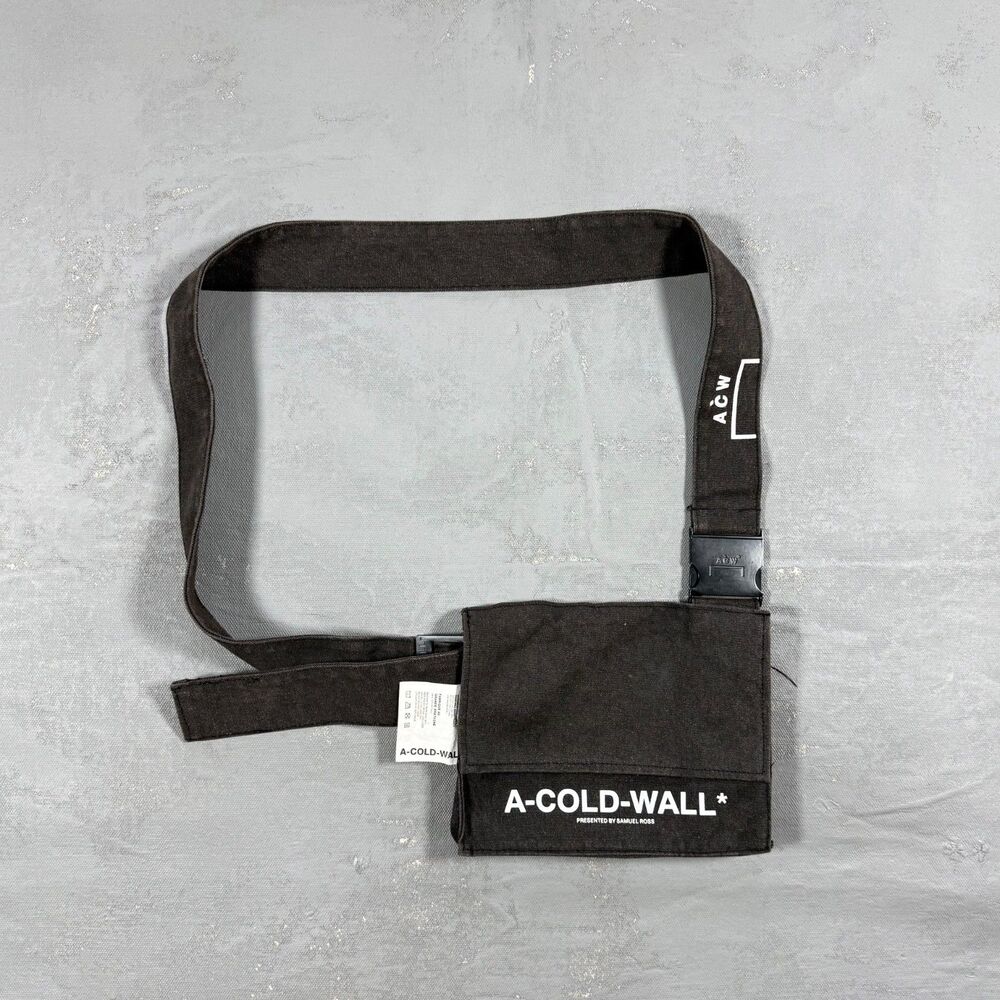 A-COLD-WALL* Small Canvas Cross Body Bag ACW